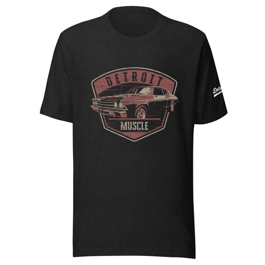 DETROIT MUSCLE UNISEX T-SHIRT